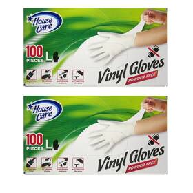 Atb 795735245156 200 Vinyl Disposable Gloves Powder Free Painting Cleaning Automotive Size Large