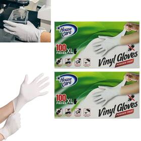 Atb-ch99234-200pc Atb 200 Vinyl Disposable Gloves Powder Free Painting Cleaning Automotive Xlarge New
