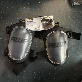 0051272 Awp 0264014 Hard Shell Contoured Cap Foam Knee Pads New