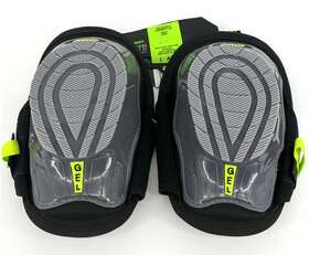 L-22380-4 Awp Gel Stabilizing Knee Pads - Black/gray Breathable Flat Profile