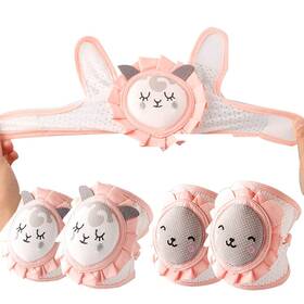 Axnhbubu 741557234448 2pairs Baby Knee Pads For Crawling Toddlers.anti-slip Adjustable Pad