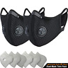 6filter Bc592-2black Base Camp Pollution Face Mask Activated Carbon Dustproof 691045916625