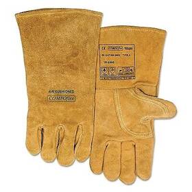 102000xxl Best Welds Comfoflex Premium Leather Welding Gloves 2x-large Buck Tan Ors Nasco