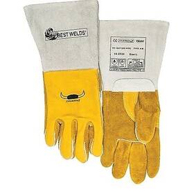 850gcxl Best Welds Premium Welding Gloves Grain Cowhide X-large Gold Ors Nasco