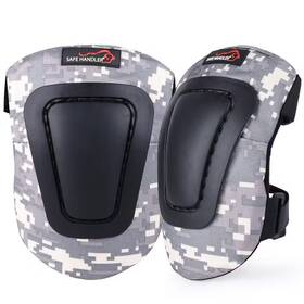 Bison Life 313056496476 Camouflage Multi-purpose Knee Pads With Soft Foam Padding Tpr Cap And Adjustabl