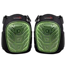 Bison Life 705353241420 Professional Crystal Gel Knee Pads With Heavy-duty Foam Padding And Cushion