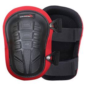 Blsh-hd-tpu-kp-9bkr Bison Life Knee Pads For Work Safety Construction Gel Cushion And Foam Padding