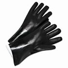 Anr7400 Black Jersey-lined Long Pvc-coated Anchor 14in Brand Gloves