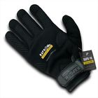 T26-pl-blk-01 Black Rapdom Breathable Mechanic Glove Small