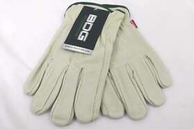 20-1-1585-10 Bob Dale Gloves New Bdg Pigskin Leather Driver Size Medium