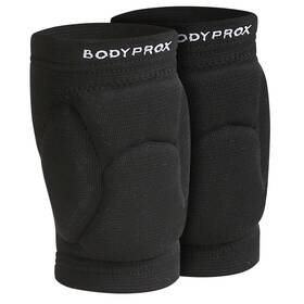Bp-youthkneepads-8-13 Bodyprox Volleyball Knee Pads For Junior Youth 1 Pair 8-13 Years Black