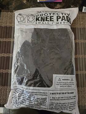 X00116xg14f Bodyprox 1 Pair Protective Knee Pads Black Small/med