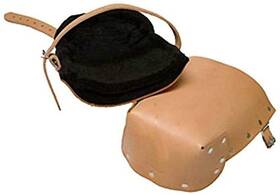 Bon Tool 743153411902 41-190 Heavy Duty Knee Padsi Lightweight Double Felt Top-grain Leather Non Sl
