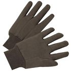 813-750l Brown Jersey Gloves Standard Poly-cotton West Chester