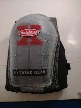 95100 Bucket Boss - Geldome Hard Shell Knee Pads Kneepads 94000 Blacks