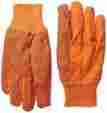 C11od1 Global Glove Medium Weight Cotton Canvas With Green Pvc Dots And
