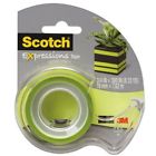 Mmmc214grnd C214grnd Scotch Magic Tape With Dispenser Lime Green Mmm 051141959030