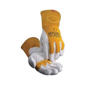 1810xl Caiman 1810 Revolution Cow Grain Unlined Palm 2-layer Insulated Back Welding Gloves
