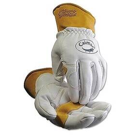 1871xl Caiman 1871 Multi-task Gloves Boarhide/goat/ovis-hide Leather X-large White/tan