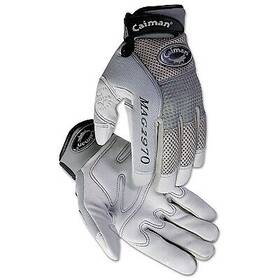 2970xl Caiman 2970 Deerskin Padded Palm Knuckle Protection Mechanics Gloves X-large Gray