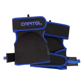 110100 Capitol 024043101005 Professional Flooring Knee Pads Black - 2-pack