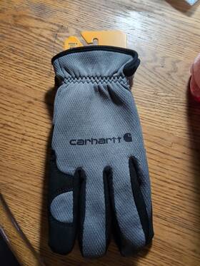 6d0806-m Carhartt Mens Work-flex Thermal Linedhigh Dexterity Gloves Large Fast Dry