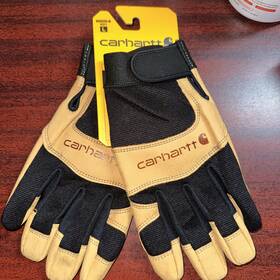 Gd0659s-m Carhartt Gd659s-m Work Gloves Leather Protective Mens Large - Tan