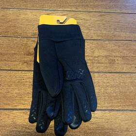 Gf0675s-m Carhartt Fleece Lined Touch Sensitive Glove Black Size L