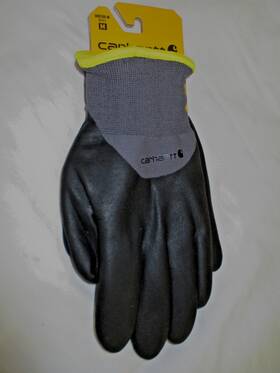 Gn0700-m Carhartt Mens Medium Thermal-lined Full Coverage Nitrilw Gloves-nwt