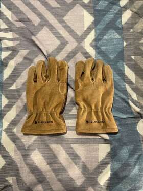 Gw0553 Carhartt Mens Synthetic Suede Fencer Work Gloves