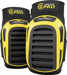 Carib Gear Pro 744110301106 Knee Pads For Work- Heavy Duty Pad Design Construction Tiling Gardening F