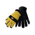Cat012222x-2 Cat Lined Split Leather Palm Glove 072874078669