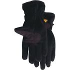 Cat016201l Black Fleece Gloves Anti-pill Cat Large -