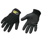 Cat017414l Cat Nylon Coated String Knit Gloves Black Large 072874060435