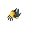 Cat017416l3 Cat Merchandise Yellow Nylon Nitrile Coated Palm Gloves 072874082949