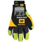 Cat2224x-7418x Cat Men Xl Mechanic Glove Synthetic Leather Hig 072874083441
