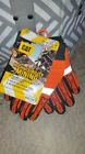 Cat5000x Cat High Visibility Mining Gloves Dozer Loader Work Jd Ac