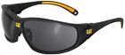 Caterpillar Tread Safety Glasses Black And Yellow Smoke 832886300611