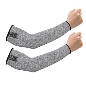 Cawanfly 768443745888 Protective Arm Sleeves Cut Heat Large Grey 1 Pair