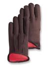Ch113t Handmaster Fleece Lined Jersey Winter Gloves Large Brown 049704004891
