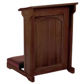 Christian Brands 084282471970 Abbey Collection Padded Kneeler - Walnut
