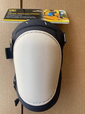 Clc 084298012365 Custom Leathercraft V236 Stitched Flex Rubber Non-skid Kneepads