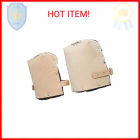 Clc 752913174186 Custom Leathercraft 313 Heavy Duty Leather Kneepads Double Thick Lining Ta