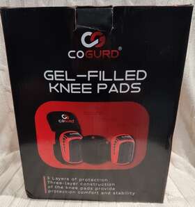 Cogurd 080101750462 Gel Knee Pads For Work Construction Gardening Cleaning Flooring Garage
