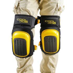 Cooljob 680666166694 Professional Knee Pads Heavy Duty Foam Padding Gel Construction