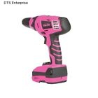 Cordless 18-volt Garage Home Glasses Bits Car Pink Safety Women Drill Repair