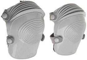 Custom Leathercraft 012303953365 Clc 361 Ultraflex Non-skid Kneepads Plastic Grey