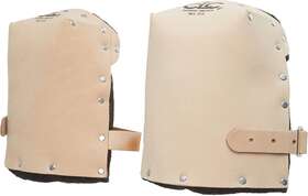 Custom Leathercraft 689989196159 Clc 313 Heavy Duty Leather Kneepads Double Thick Lining Tan