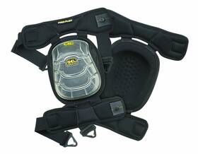Custom Leathercraft 787461826867 Clc 378 Gel-tek Stabili-cap Multi-surface Articulated Kneepads Black