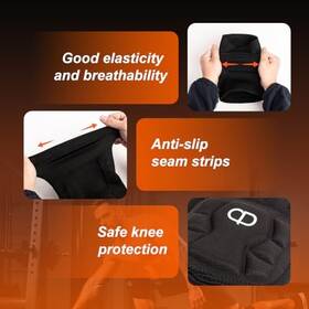 Da 008678656192 Knee Pads Thick Sponge Anti Slip Collision Size Men L Women